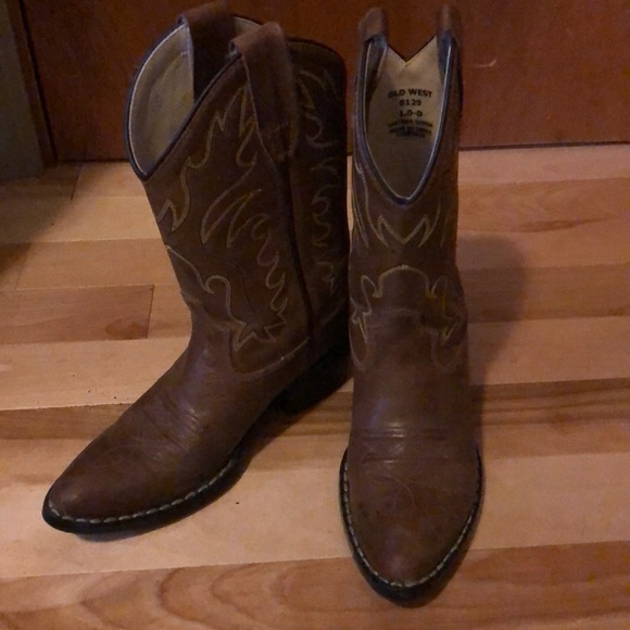 girls cowboy boots size 1